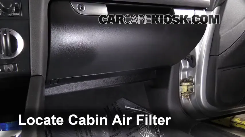 2007 Audi A3 2.0L 4 Cyl. Turbo Air Filter (Cabin) Replace